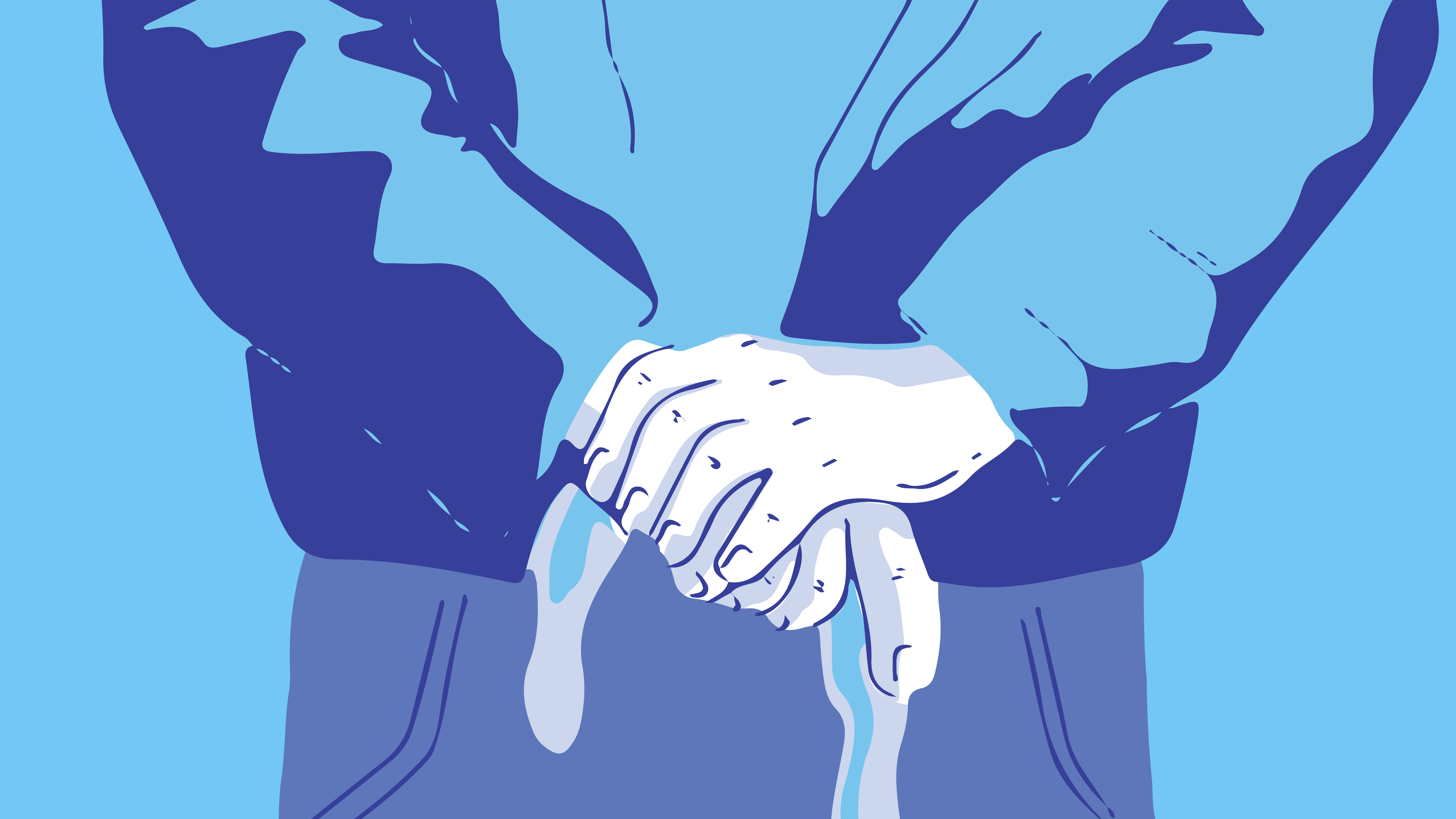a pair of man's hands